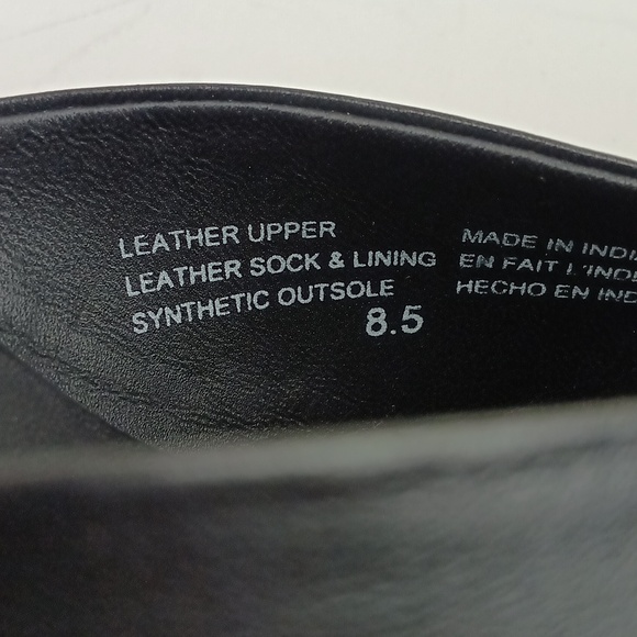 Seychelles Rumor Has It Black Slingback Point Toe Leather Heels sz 8.5 - Picture 9 of 12